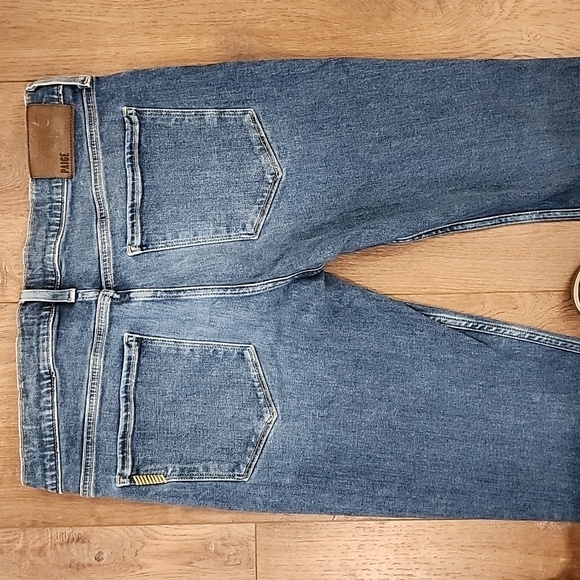 Paige Lennox Slim Fit Blue Denim Jeans Stretch Classic Casual men's size 33 - Picture 9 of 10